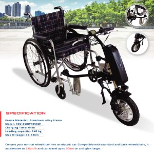 Wheelchair scooter